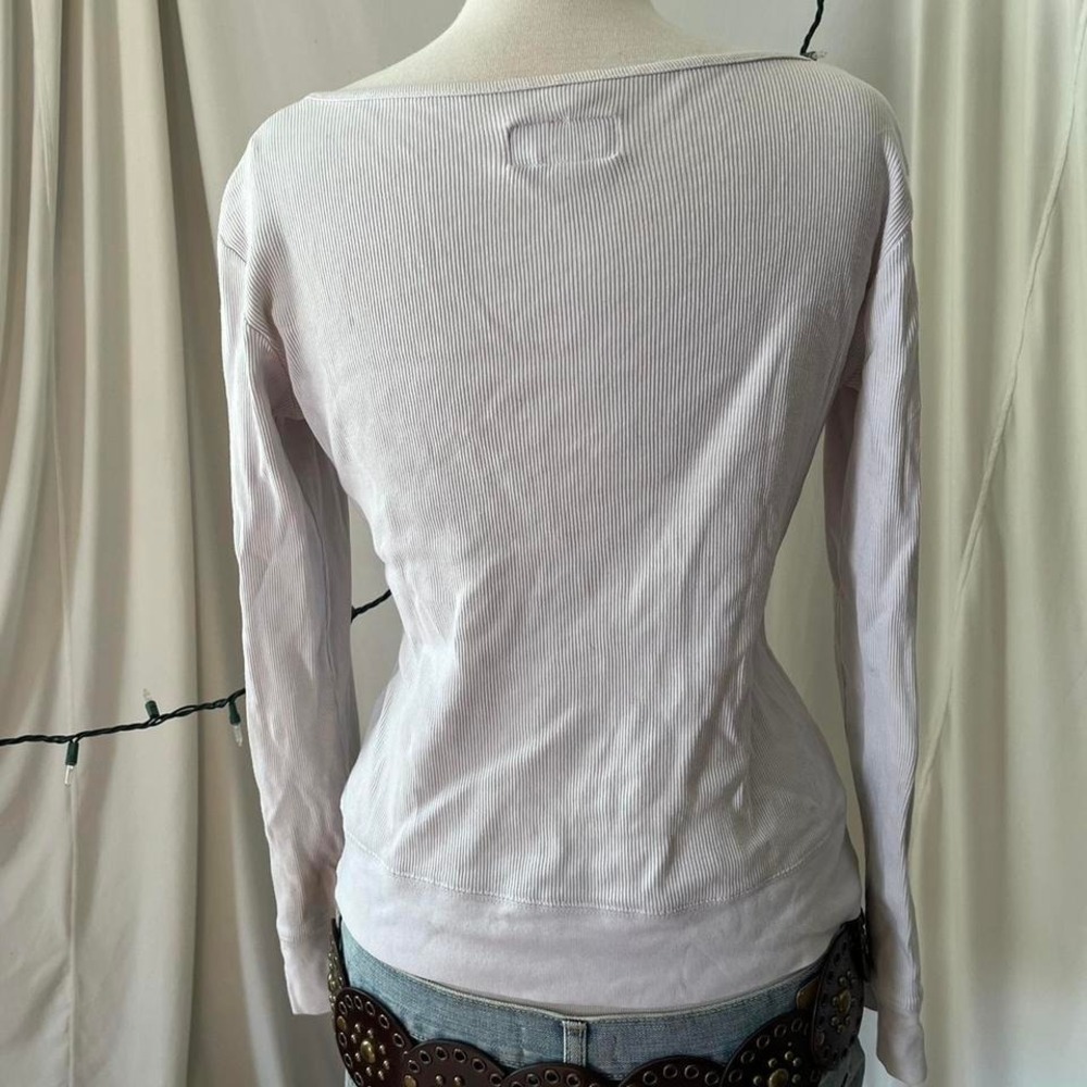 white henley - Picture 5 of 8
